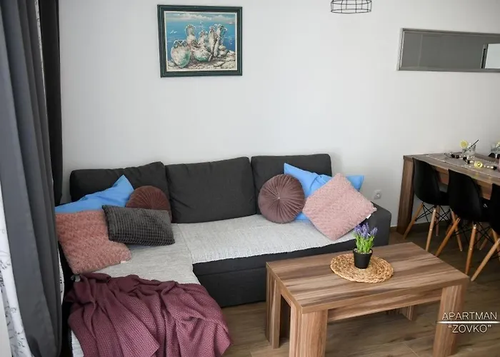 In Okrug Gornji With Terrace, Air Conditioning, Wifi, Washing Machine 5070-1 Appartement Trogir