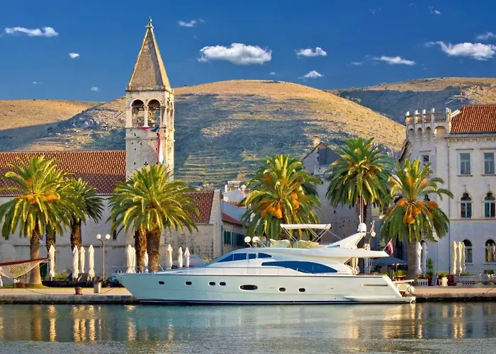 Appartement In Okrug Gornji With Terrace, Air Conditioning, Wifi, Washing Machine 5070-1